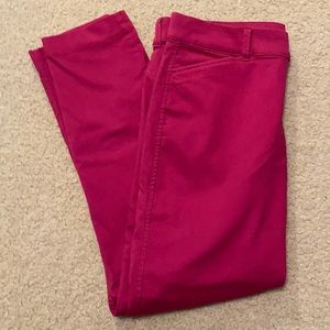 Old Navy Size 6 Pink Pixie Pants
